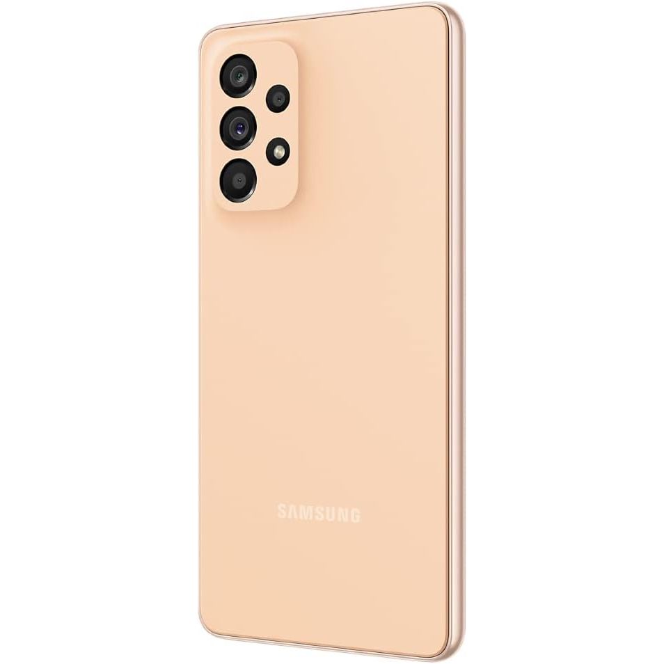 Samsung Galaxy A53 5G 128GB, 6GB RAM Peach- Unlocked - 7